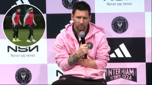 Lionel Messi en gira con Inter de Miami