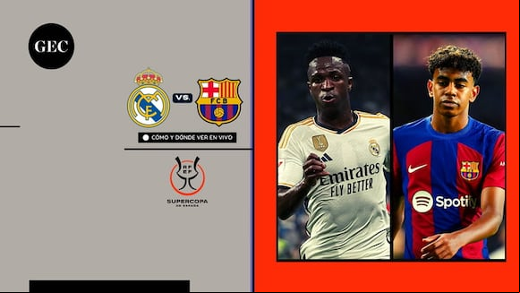 Real Madrid vs Barcelona: fecha, hora y canales de TV para ver la final de la Supercopa de España