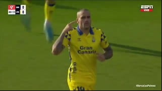 Se destaparon los goles en Montjuic: Fabio Silva y Sandro para Las Palmas y Raphinha para Barcelona