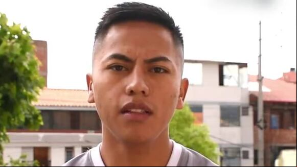 Alexander Lecaros, uno de los fichajes de Cienciano para el 2024. (Video: Cienciano)