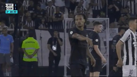 Debut de André Carrillo con Corinthians. (Video: X)