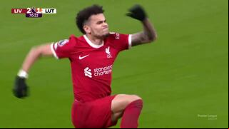 ¡Dedicado a su papá! Gol de Luis Díaz para el 3-1 de Liverpool vs. Luton