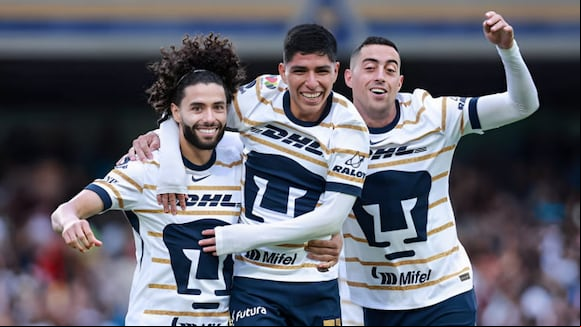 Piero Quispe y su participación en el gol de Pumas a Pachuca. (Video. TUDN)