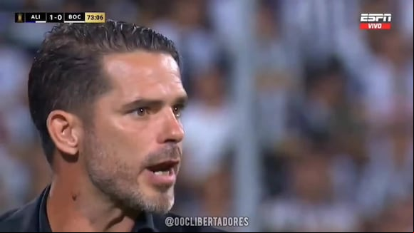 Fernando Gago estalló en pleno partido con uno de sus jugadores. (Video: ESPN)