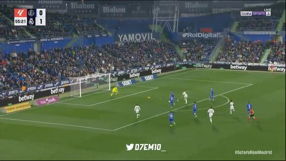 Doblete de Joselu para el 2-0 del Real Madrid vs. Getafe por LaLiga. (Vídeo: X).