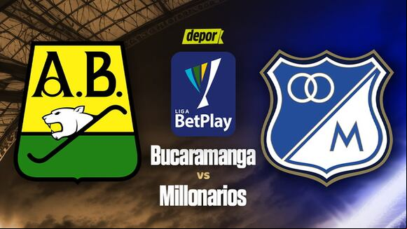 Millonarios vs. Bucaramanga: mira la transmisión del juego por Liga BetPlay (Video: Twitter)