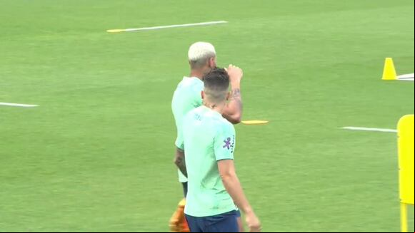 El entrenamiento de Brasil antes del amistoso ante Guinea. (Video: EFE)