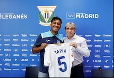 Renato Tapia en su presentación en Leganés: “Sería mediocre si solo apuntara a la permanencia”