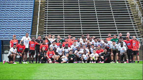 Colombia vs Bolivia en un partido internacional en Estados Unidos. (Vídeo: @FCFSeleccionCol).