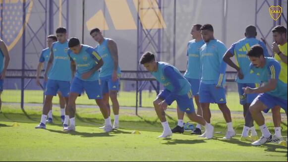 Boca vs. Newell’s EN VIVO: el Xeneize se prepara para el partido por Copa de la Liga. (Video: Boca)