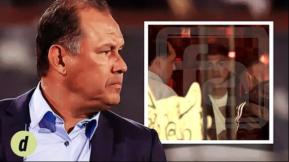 Juan Reynoso se reunió con Jairo Concha y Bryan Reyna (Video: Fútbol en América)