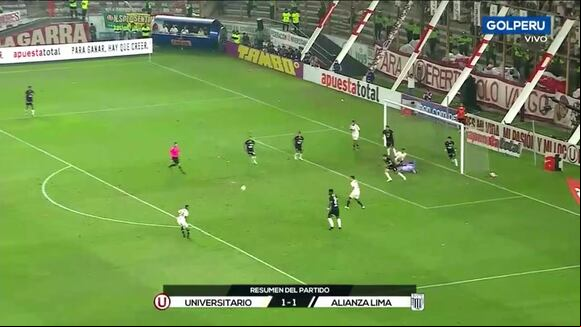 Resumen del Universitario vs. Alianza Lima (1-1): incidencias y goles. (Video: Gol Perú)