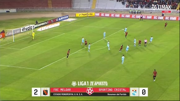 Resumen de Melgar vs. Sporting Cristal. (Video: L1 MAX)