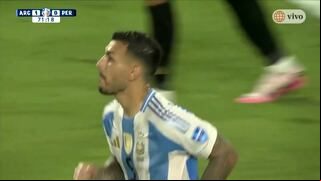 Se mantiene el 1-0: Leandro Paredes falló penal en el Perú vs. Argentina por la Copa América