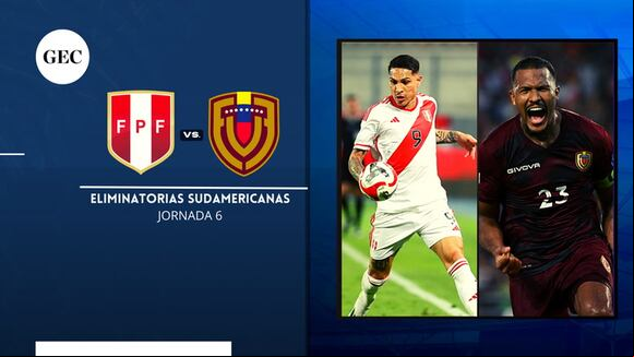 Perú vs. Venezuela: horarios, apuestas y dónde ver las Eliminatorias 2026