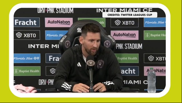 Leo Messi habló acerca del futbol mexicano