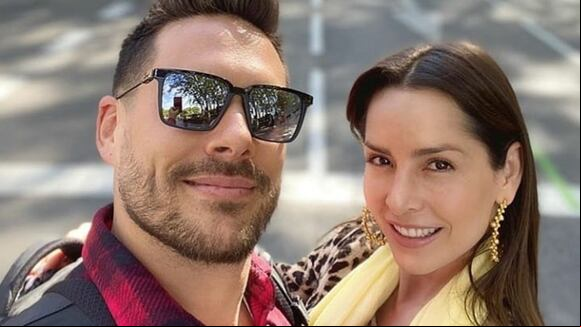 Carmen Villalobos y Sebastián Caicedo